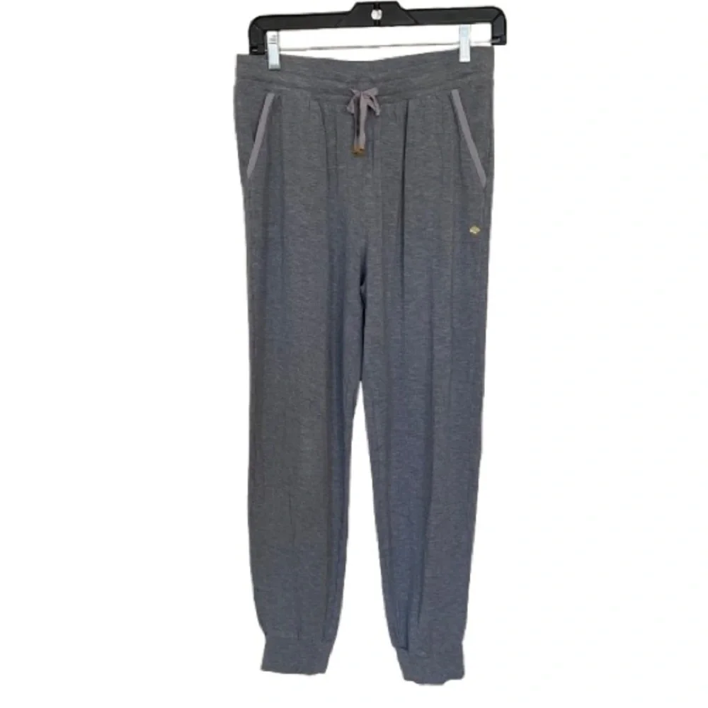 Kate Spade New York Women's Joggers Size M Gray Comfy Loungewear Soft Rayon